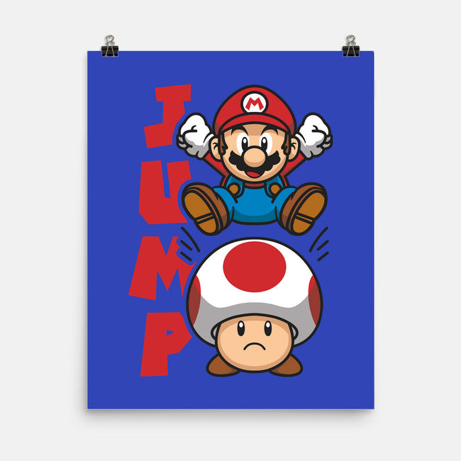 Toad Jump-None-Matte-Poster-Astoumix