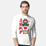 Toad Jump-Mens-Long Sleeved-Tee-Astoumix