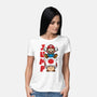 Toad Jump-Womens-Basic-Tee-Astoumix