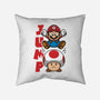 Toad Jump-None-Removable Cover-Throw Pillow-Astoumix