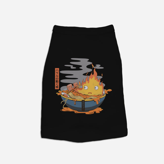 Calcifer Ramen-Dog-Basic-Pet Tank-Claudia