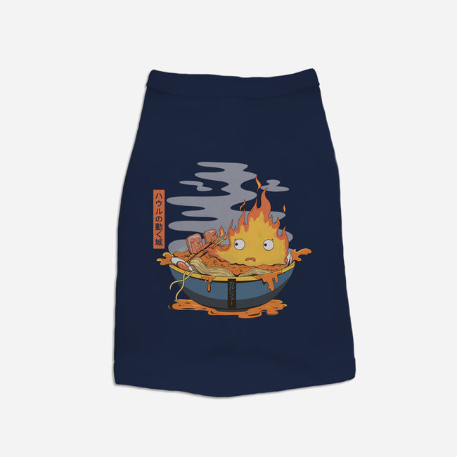 Calcifer Ramen-Dog-Basic-Pet Tank-Claudia