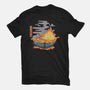 Calcifer Ramen-Womens-Basic-Tee-Claudia