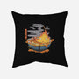 Calcifer Ramen-None-Non-Removable Cover w Insert-Throw Pillow-Claudia