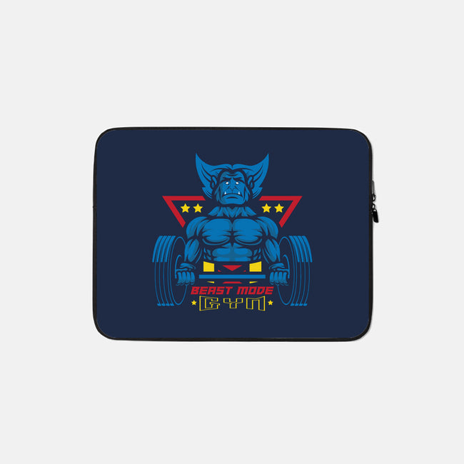 Beast Mode Gym-None-Zippered-Laptop Sleeve-jrberger