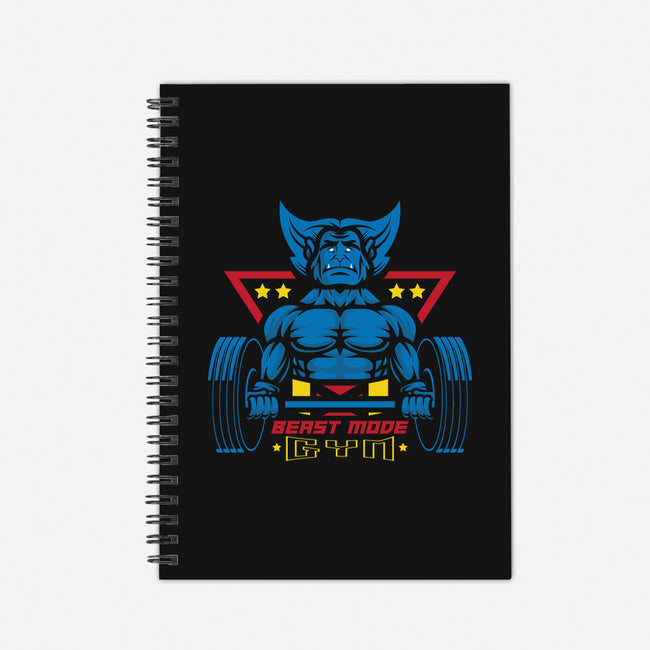 Beast Mode Gym-None-Dot Grid-Notebook-jrberger