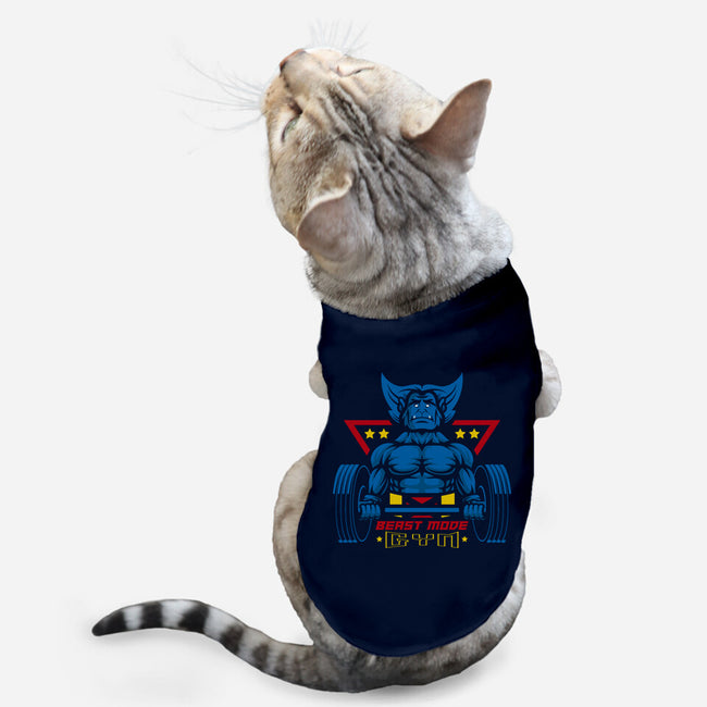 Beast Mode Gym-Cat-Basic-Pet Tank-jrberger