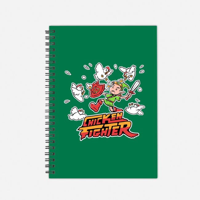 Chicken Fighter-None-Dot Grid-Notebook-naomori