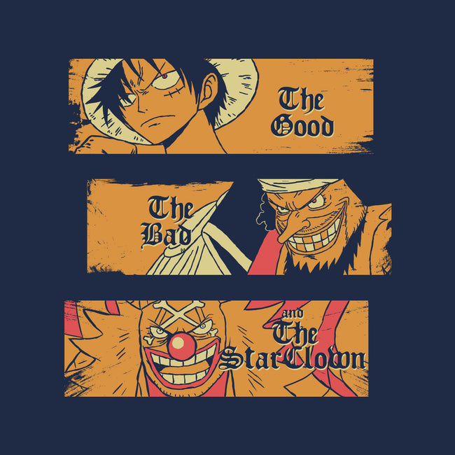 The Good The Bad And The Star Clown-None-Removable Cover w Insert-Throw Pillow-naomori