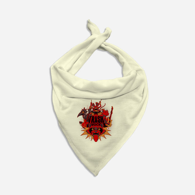 Trash Rock-Dog-Bandana-Pet Collar-Kabuto Studio