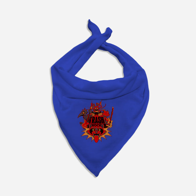 Trash Rock-Dog-Bandana-Pet Collar-Kabuto Studio