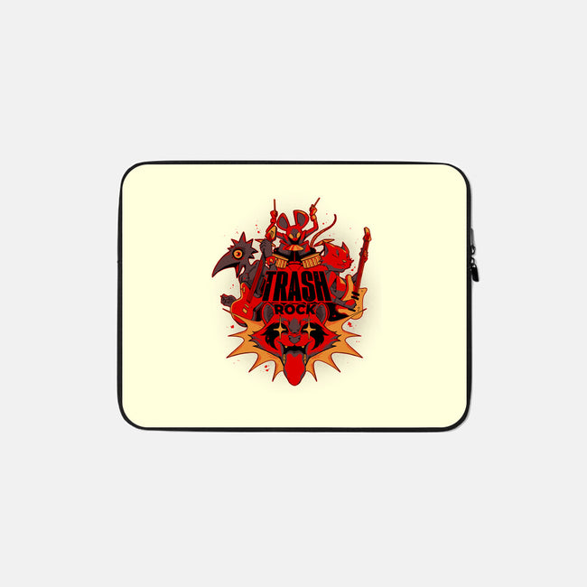 Trash Rock-None-Zippered-Laptop Sleeve-Kabuto Studio