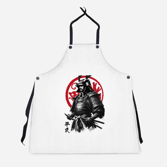 Samurai Clan Taira-Unisex-Kitchen-Apron-DrMonekers