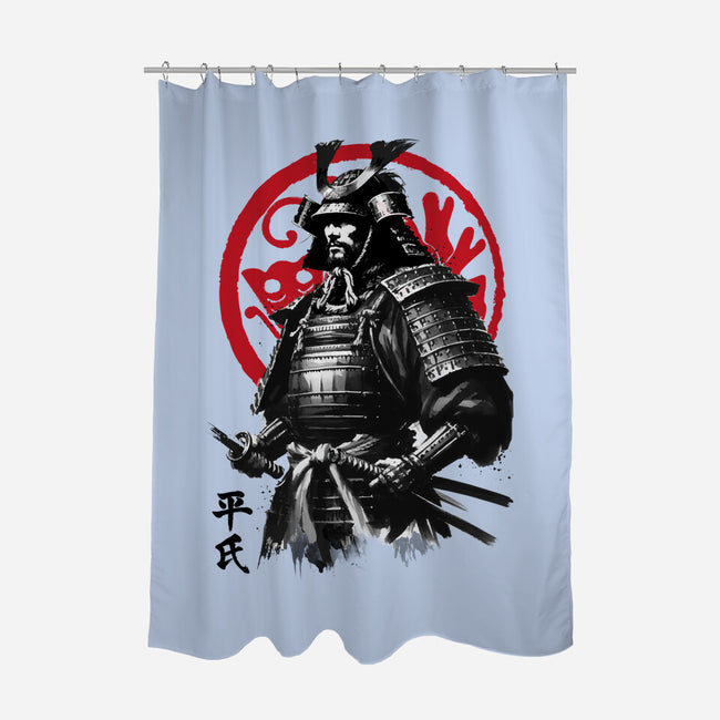 Samurai Clan Taira-None-Polyester-Shower Curtain-DrMonekers