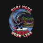 Surf More Work Less-None-Removable Cover-Throw Pillow-rmatix