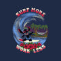 Surf More Work Less-None-Polyester-Shower Curtain-rmatix