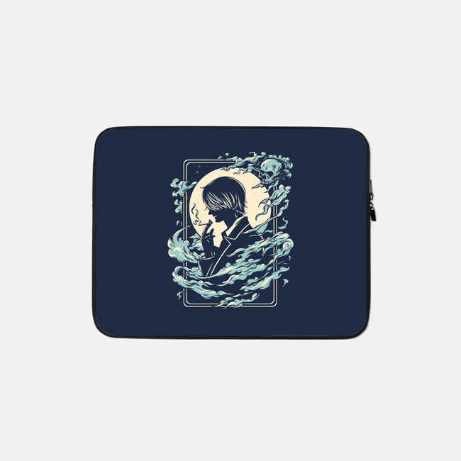 Smoking Pirate Crew-None-Zippered-Laptop Sleeve-Oncemore