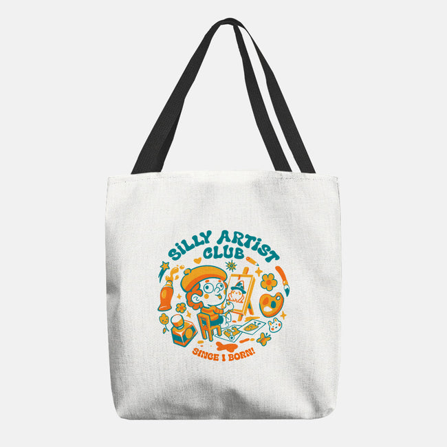 Silly Artist Club-None-Basic Tote-Bag-Estudio Horta