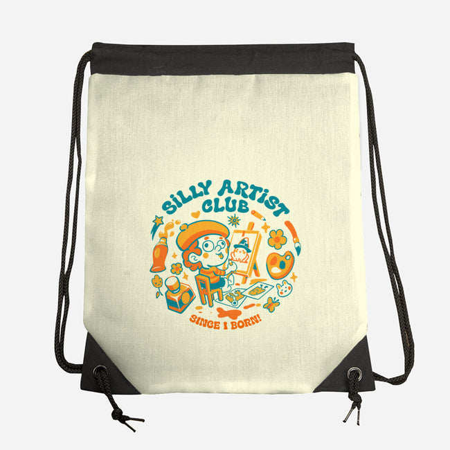 Silly Artist Club-None-Drawstring-Bag-Estudio Horta