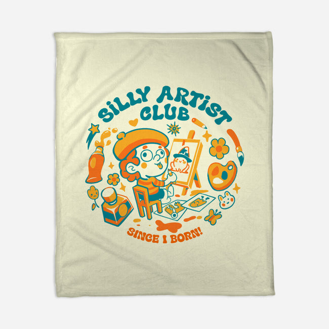 Silly Artist Club-None-Fleece-Blanket-Estudio Horta