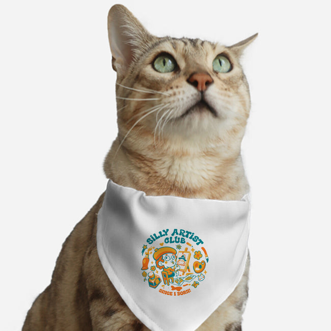 Silly Artist Club-Cat-Adjustable-Pet Collar-Estudio Horta