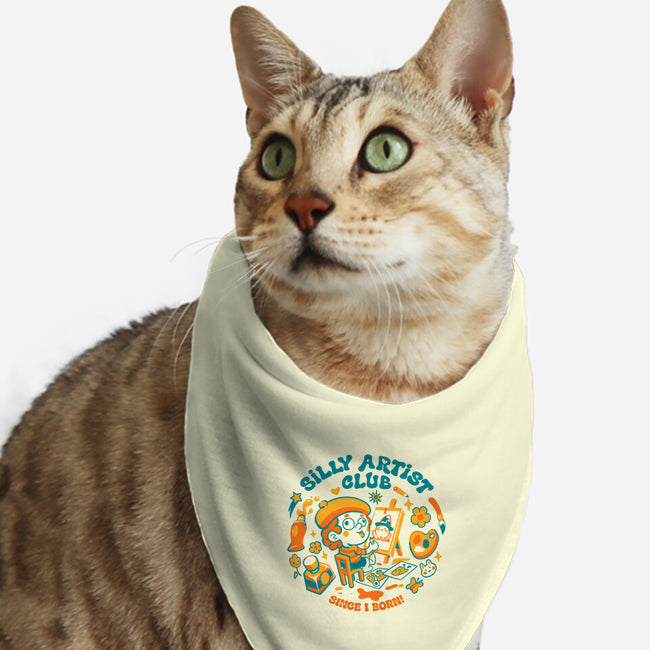 Silly Artist Club-Cat-Bandana-Pet Collar-Estudio Horta