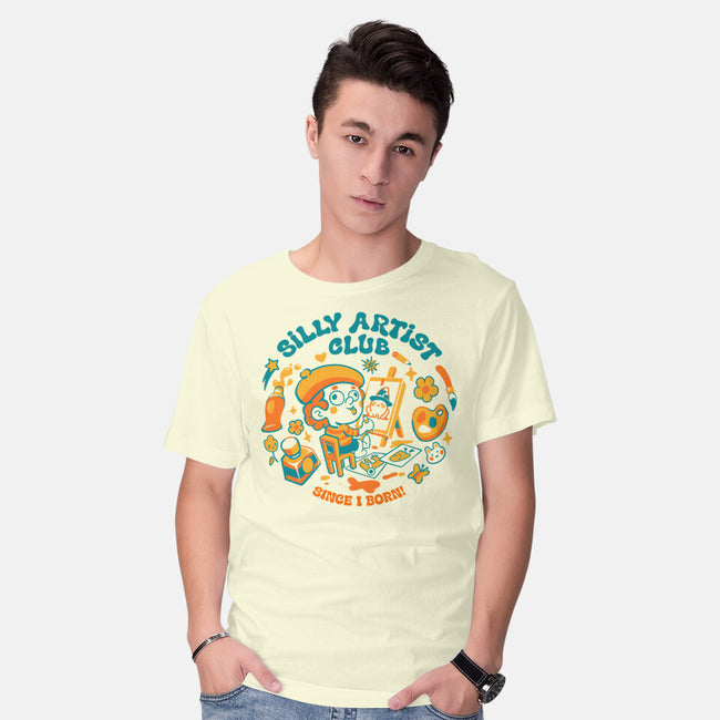 Silly Artist Club-Mens-Basic-Tee-Estudio Horta