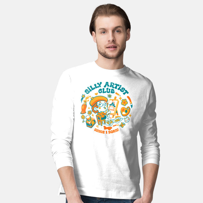 Silly Artist Club-Mens-Long Sleeved-Tee-Estudio Horta