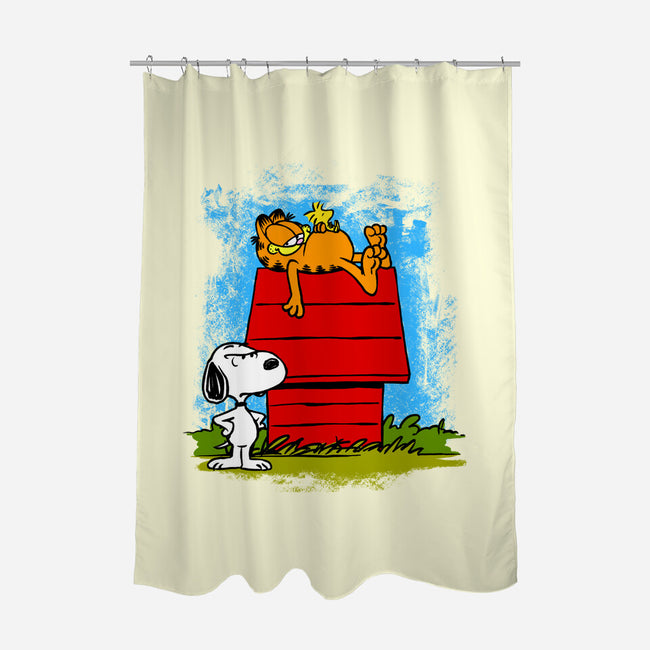 The Unwanted Guest-None-Polyester-Shower Curtain-drbutler