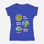 New Years Resolutions-Womens-V-Neck-Tee-drbutler