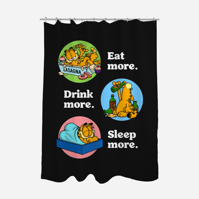 New Years Resolutions-None-Polyester-Shower Curtain-drbutler