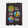 New Years Resolutions-None-Polyester-Shower Curtain-drbutler