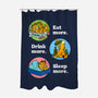 New Years Resolutions-None-Polyester-Shower Curtain-drbutler