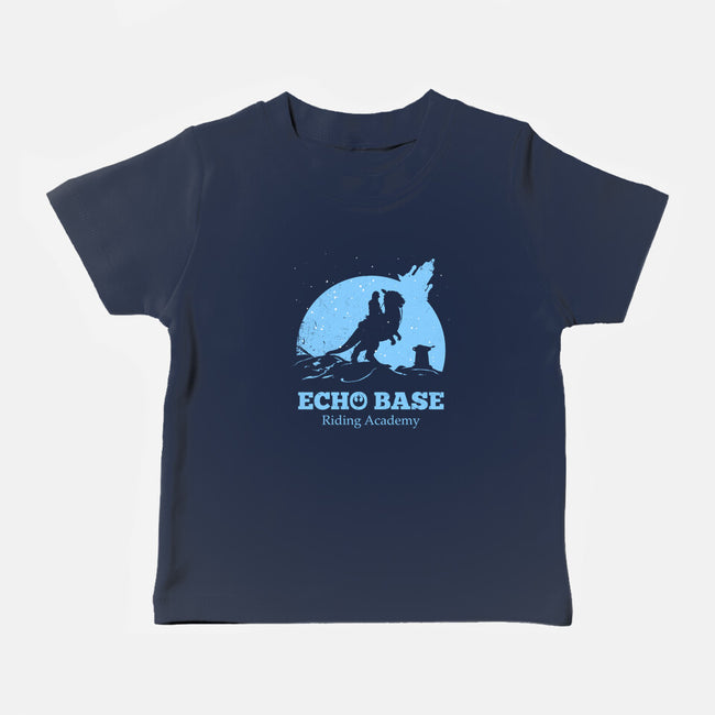 Echo Base Riding Academy-Baby-Basic-Tee-drbutler