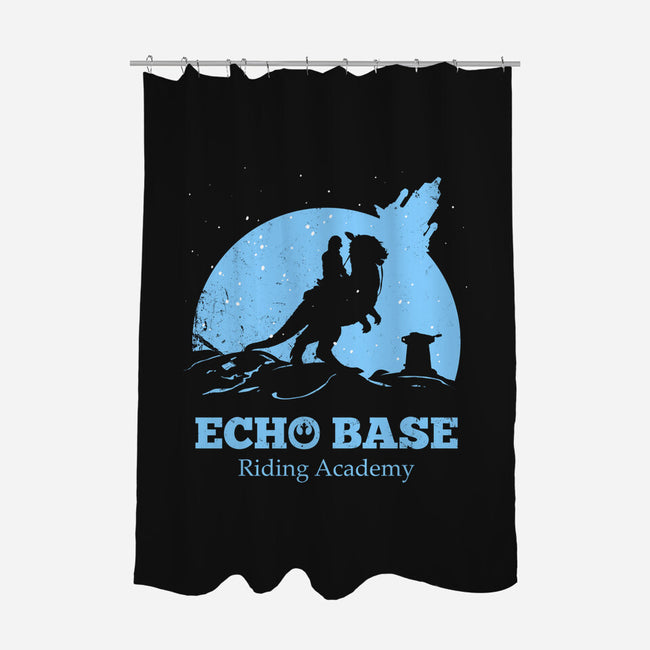 Echo Base Riding Academy-None-Polyester-Shower Curtain-drbutler