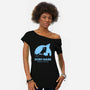 Echo Base Riding Academy-Womens-Off Shoulder-Tee-drbutler