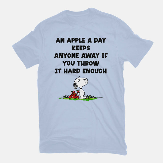An Apple A Day-Mens-Basic-Tee-drbutler