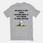 An Apple A Day-Womens-Basic-Tee-drbutler