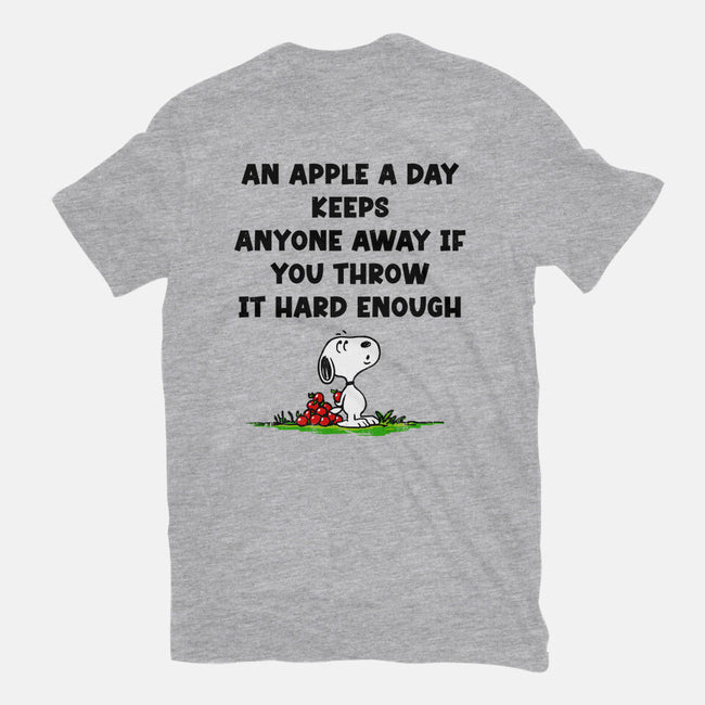 An Apple A Day-Unisex-Basic-Tee-drbutler