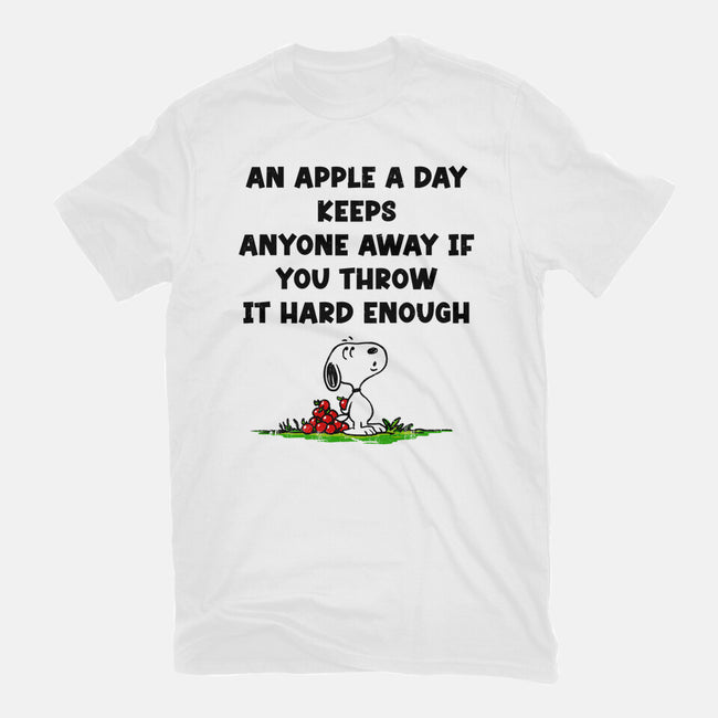 An Apple A Day-Mens-Heavyweight-Tee-drbutler