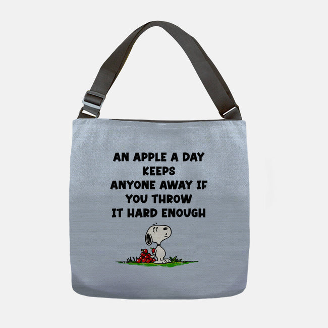 An Apple A Day-None-Adjustable Tote-Bag-drbutler