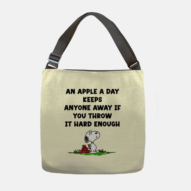 An Apple A Day-None-Adjustable Tote-Bag-drbutler