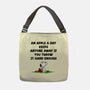 An Apple A Day-None-Adjustable Tote-Bag-drbutler