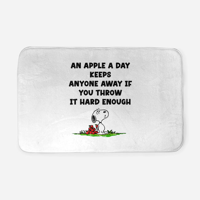 An Apple A Day-None-Memory Foam-Bath Mat-drbutler