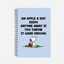 An Apple A Day-None-Dot Grid-Notebook-drbutler