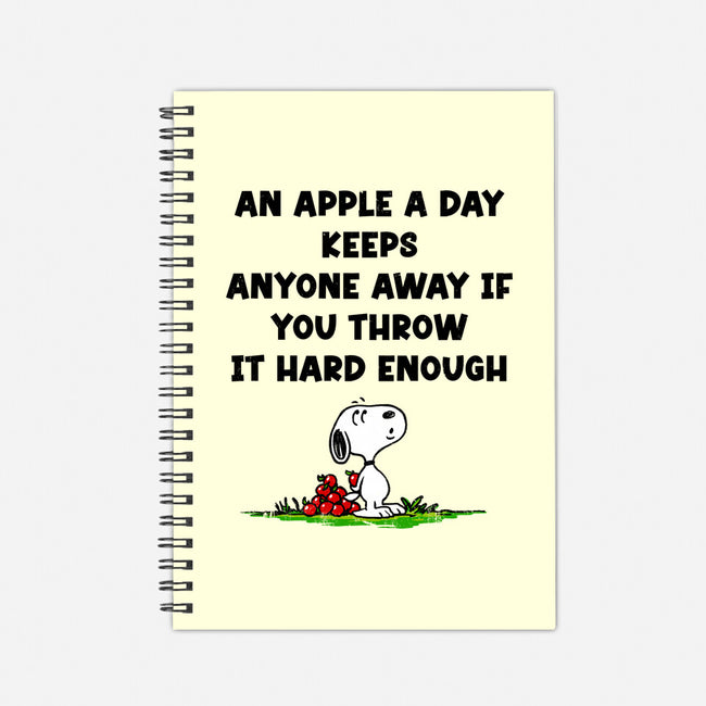 An Apple A Day-None-Dot Grid-Notebook-drbutler