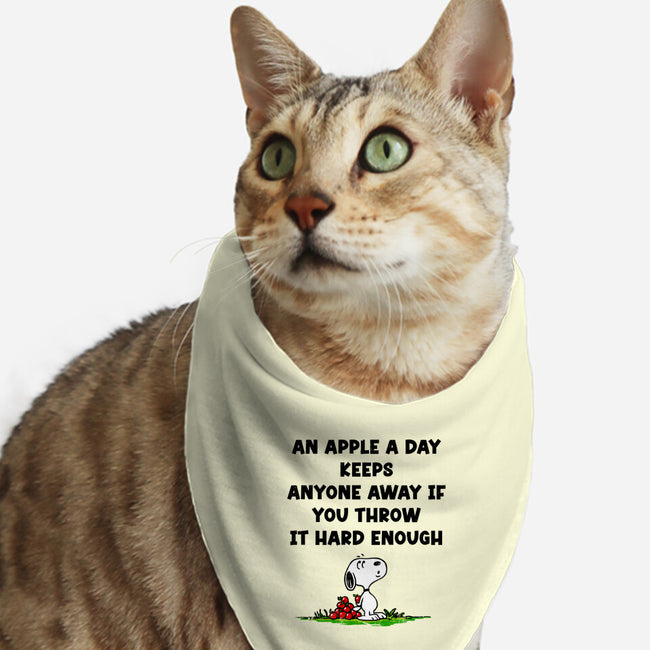 An Apple A Day-Cat-Bandana-Pet Collar-drbutler