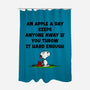 An Apple A Day-None-Polyester-Shower Curtain-drbutler