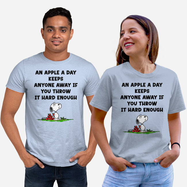 An Apple A Day-Unisex-Basic-Tee-drbutler