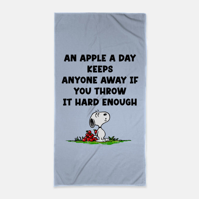 An Apple A Day-None-Beach-Towel-drbutler